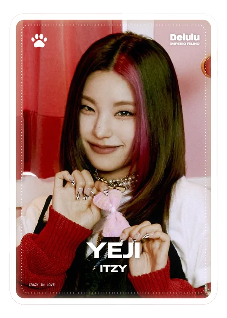 Photocard de Yeji, ITZY