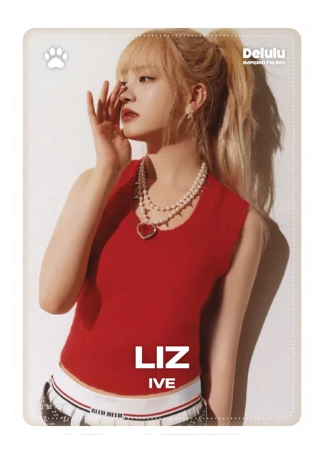 Photocard de Liz, IVE