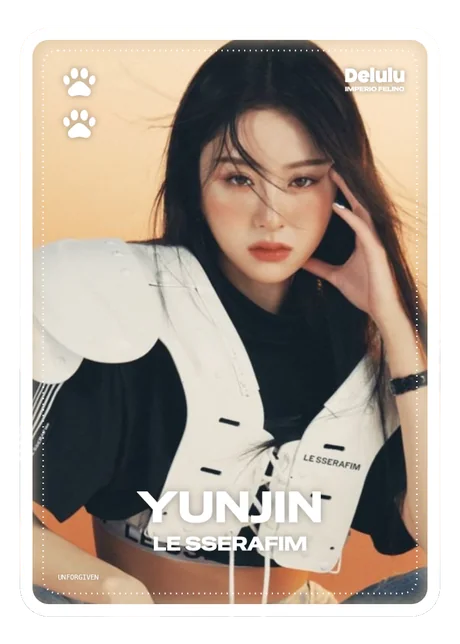Photocard de Yunjin, LE SSERAFIM