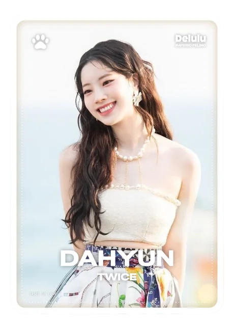 Photocard de Dahyun, TWICE